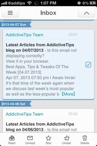 LightMail iOS LightMail iOS