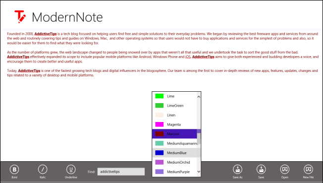 ModernNote_Colors ModernNote_Colors