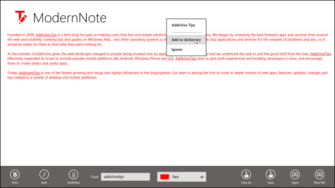 ModernNote_Spell-check ModernNote_Spell-check