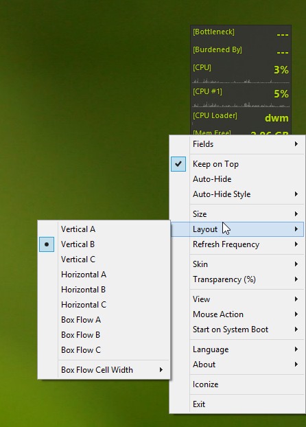 Moo0 System Monitor_Layou