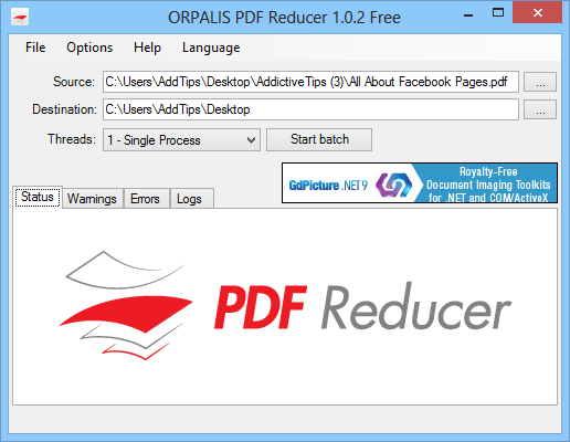 ORPALIS PDF Reducer ORPALIS PDF Reducer