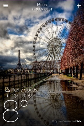 Yahoo! Weather iOS Home Yahoo! Weather iOS Home
