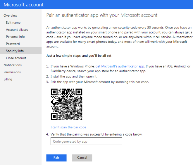 How To Enable Two-Factor Authentication For Your Outlook Account