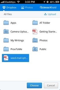 mosaic.io iOS Dropbox mosaic.io iOS Dropbox