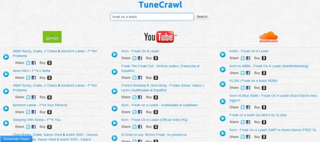 Search Play Spotify Youtube Soundcloud Music From One Place