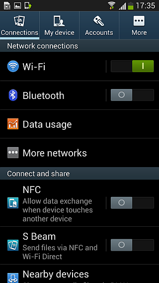 Android 4.2.2 ROM for Galaxy S III - Settings Android 4.2.2 ROM for Galaxy S III - Settings