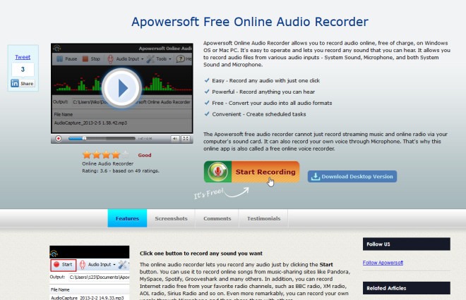 break license Uplifted Free Online Audio Recorder: Record Mic Or System Sound The Easy Way