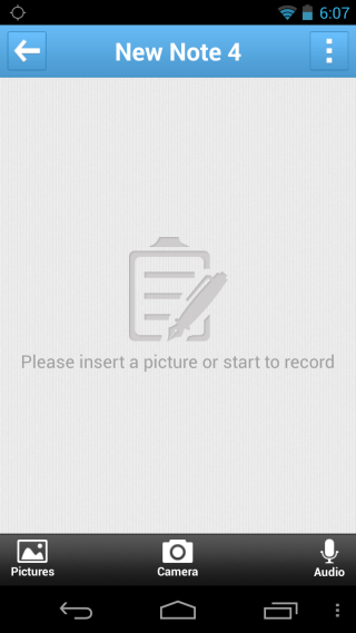 ArcNote new note ArcNote new note