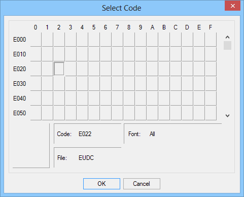 use windows private character editor use windows private character editor