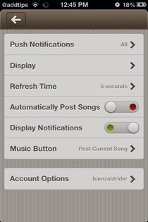 Legato iOS Settings Legato iOS Settings