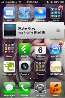MiniPlayer iOS SpringBoard MiniPlayer iOS SpringBoard
