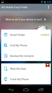NQ Mobile Easy Finder Beta-5 NQ Mobile Easy Finder Beta-5