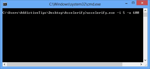 Setting Accelerify's parameters Setting Accelerify's parameters