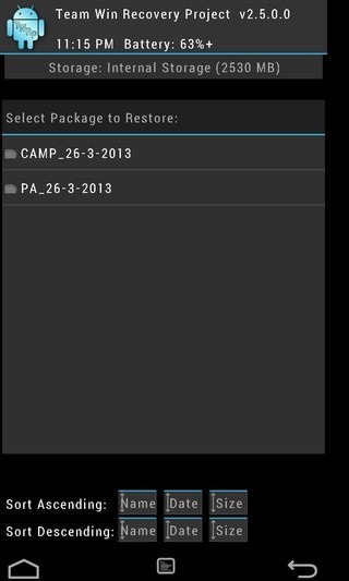 TWRP Recovery Restore TWRP Recovery Restore