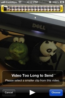 Unlimited Media Send iOS Too Long Unlimited Media Send iOS Too Long