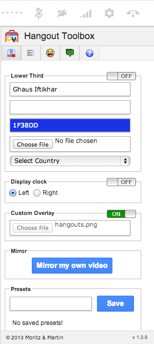 hangout toolbox hangout toolbox