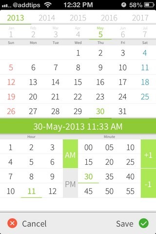 myQuests iOS Calendar myQuests iOS Calendar