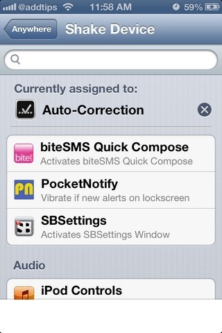 Auto-Correction Switch Activator Auto-Correction Switch Activator