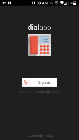 DIalapp Sign In