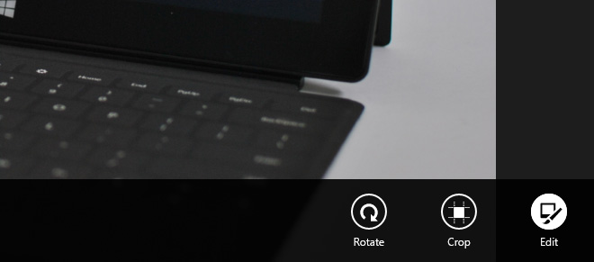 how to edit pictures on windows 8