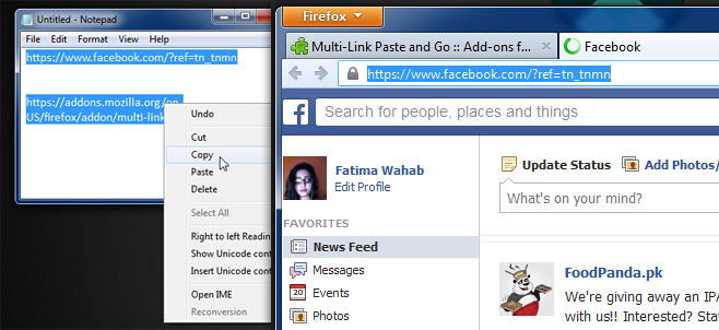 Firefox-add-on-multiple-links-paste-and-go