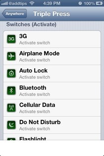 FlipSwitch iOS Activate FlipSwitch iOS Activate
