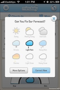 Minutely iOS Correction Minutely iOS Correction
