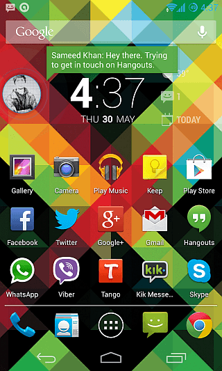 PA HALO Notification Home Screen PA HALO Notification Home Screen