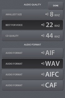 Pocket Recorder iOS Quality Pocket Recorder iOS Quality