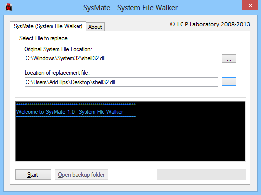 SysMate - System File Walker SysMate - System File Walker