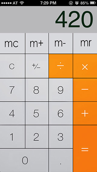 iOS-7-Calculator-app-theme
