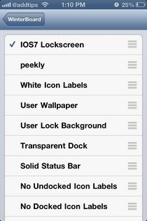 iOS 7 Lockscreen Theme Winterboard iOS 7 Lockscreen Theme Winterboard