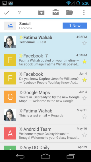select message select message