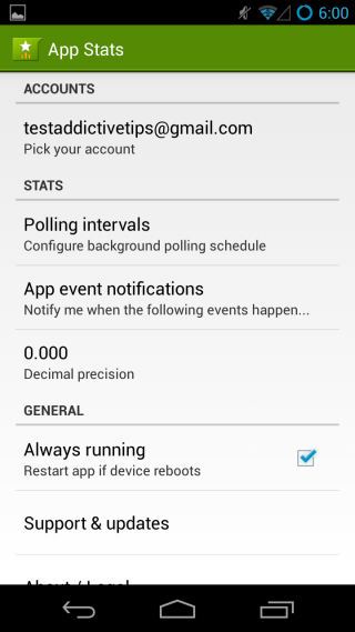 settings settings