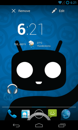 CM10.1 - Home - Drag Icon