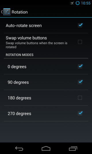 CM10.1 - Settings - Device - Display 2