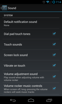 CM10.1 - Settings - Device - Sound 2