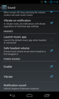 CM10.1 - Settings - Device - Sound 3