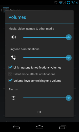 CM10.1 - Settings - Device - Sound 4