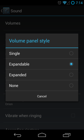 CM10.1 - Settings - Device - Sound 6