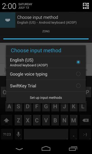 CM10.1 - Settings - Personal - Language & Input 3