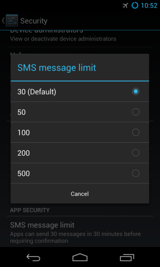 CM10.1 - Settings - Personal - Security 1
