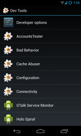 CM10.1 - Settings - System - Developer Options 3