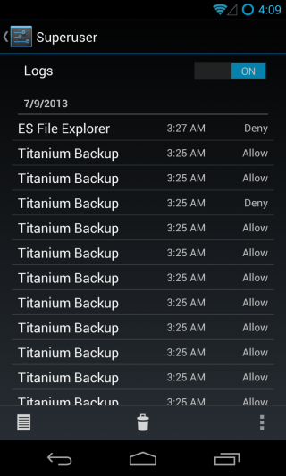 CM10.1 - Settings - System - Superuser 3