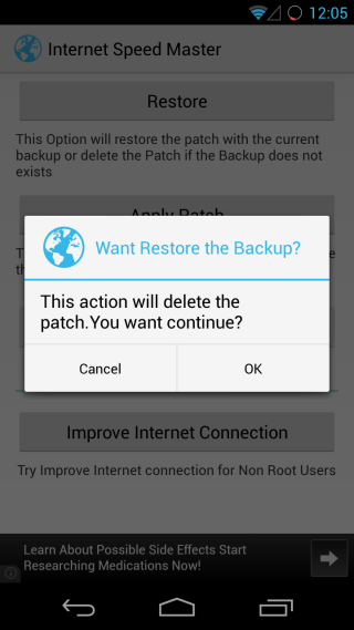 Internet Speed Master Restore Internet Speed Master Restore