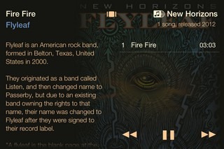 LyricFlow iOS Artist Info