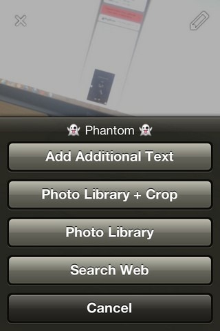 Phantom iOS Options