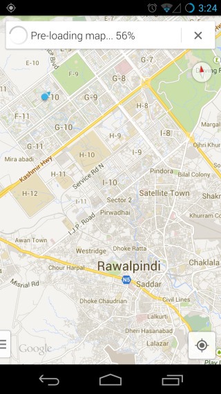 Preloading Map Preloading Map