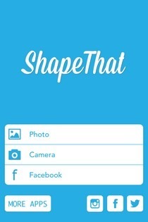 ShapeThat iOS Home ShapeThat iOS Home