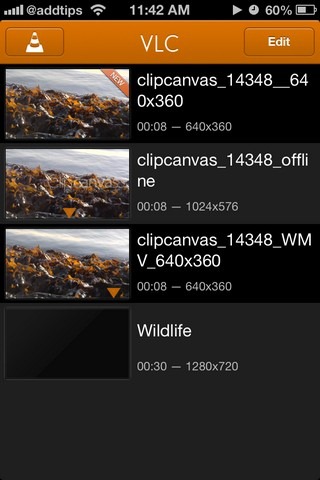 VLC for iOS Home VLC for iOS Home